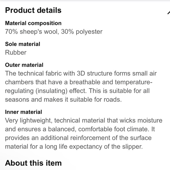 💥ELEWERT® Natural – Sheep Wool Mule Slippers💥 NWT - Picture 16 of 16